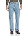Levi Strauss Signature Gold Men's Regular Fit Flex Jeans, Light Indigo, 34x30