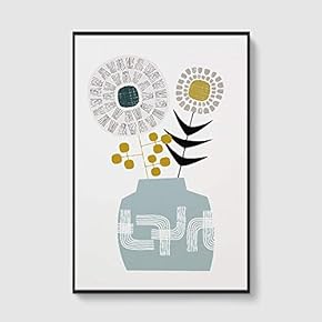 Framed Home Artwork Nordic Style for Living Room Bedroom