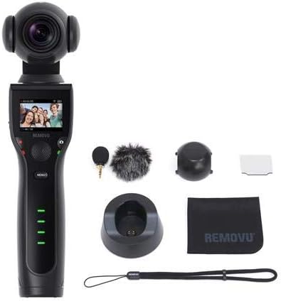 REMOVU K1 3-Axis Handheld Gimbal with 4K Camera - With REMOVU K1 Accessory Kit