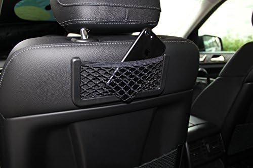 INNX Phone Holder Net or Map Pocket, Stretchable, 7.9"X3.6", Black
