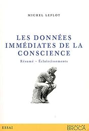 "Les  données immédiates de la conscience"