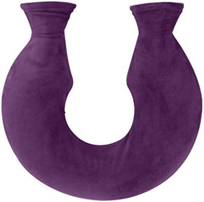 Lefu Hot Water Bottle with Plush Fabrics Cover Relieves Neck, Back and Shoulder Pain Heat Therapy Useful