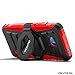 Lumia 640 Case, Evocel [New Generation Series] Belt Clip Holster, Kickstand, & Dual Layer for Microsoft Lumia 640, Red (EVO-NK640-XX03)