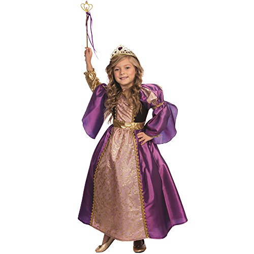 Purple Royalty Princess Costume for Girls Little Princess Dress By Dess Up America