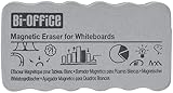 Bi-Office Light Weight Magnetic Board Eraser Grey 105 x 55 x 23 mm view 2