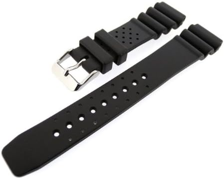 HDT Bonetto Cinturini Rubber Material Divers Strap Model 285 [20mm]