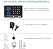 HAUSBELL Alarm Home Security System, 3G & WiFi 2in1 Wireless Smart GSM Security Alarm 433MHz GSM Apartment Home Business Office with Full Touch Screen, Auto Dial and APP Remote Control DIY Kits