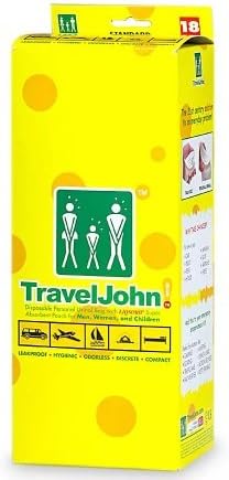 Travel John Disposable Urinal (1 Pack)