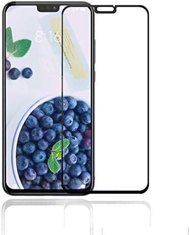 XYC EC Screen Protector for Huawei Y9 2019, 5D Full Coverage 9H Hardness Tempered Anti-scratch Anti-Bubble Screen Protective Film - Black [2 Packs]
