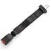 E4 SAFETY CERTIFIED 15" Car Seat Belt Extender - Black - Type A (7/8" wide metal tongue) - Buckles Right In!