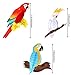 9 Pieces Luau Tropical Birds Parrot Honeycomb Party Paper Honeycombs Hawaiian Summer Party Hanging Decorations Beach Wedding Birthday Favor
