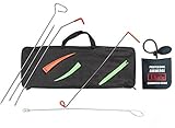 TSafe Full Professional Kit- Long Reach Grabber, Air Wedge, Knob Grabber, 2 Non Marring Wedges, Pry Tool, Short Grabber, Carrying Case