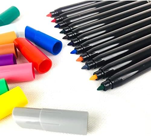 Intensity, Color Up, Pennarelli Colorati Punta Fine (0.8mm), per Libri da Colorare, Disegno e Appunti, Cancelleria Scuola, Set da 12 Unità