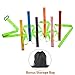 Walking Rope,12 Colorful Daycare Rope with Handles Children Walking Ropes with Buckle for Preschool Children Toddlers Daycare Schools Teachers, 12 Feet Long【Fluorescent Green】