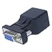 EDIMS DB9 RS232 to RJ45 Adapter COM Port to LAN Ethernet Port Adapter Male/Female to Female (DB9 Female)
