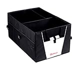 Autoark Premium Multipurpose Car SUV Trunk Organizer - Best Heavy Duty Construction - Great For Car,SUV,Truck,Jeep,Minivan,Home - Durable Collapsible Cargo Storage - Bottom Velcro Strips,Large,AK-024