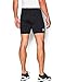 Under Armour Men's CoolSwitch Armour Compression Shorts, Black (001), Large