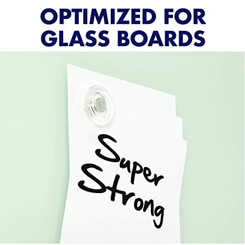 Quartet Strong Glass Whiteboard, Dry Erase Board, Large, Clear