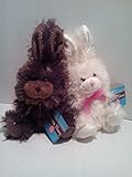 Chocolate-Scented Plush Bunnies with Ribbons, 7