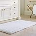 NORCHO Soft Shaggy Bath Mat Non-Slip Rubber Bath Rug Luxury Microfiber Bathroom Floor Mats Water Absorbent 32