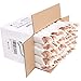 WDF 50pcs Rose Gold Plastic Silverware -Rose Gold Cutlery with Napkins-Heavyweight Disposable Flatware Includes 50 Forks, 50 Spoons, 50 Knives in Rolled Napkins for Wedding/Parties