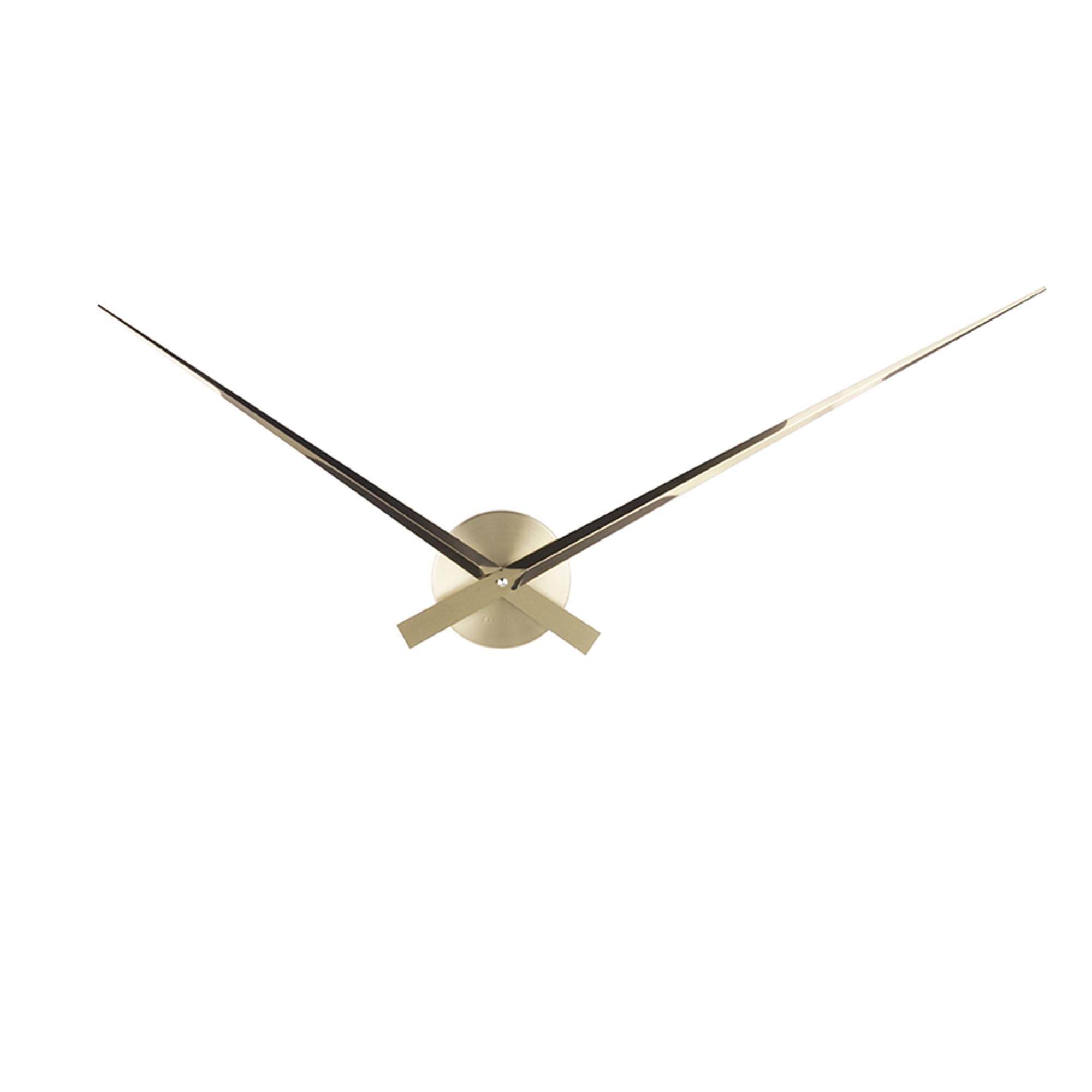 KARLSSON "Little Big Time Aluminium Gold Plated Wall Clock