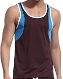 DESMIIT Men's Breathable Jogging Sport Tank Top