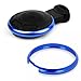 Astra Depot Smart Key Fob Ring Rim Trim Cover Direct Replacement for Mini Cooper Blue Aluminum