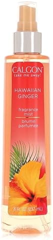 Calgon Hawaiian Ginger by Calgon, 3 Pack 8 oz Fragrance Mist for Women