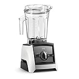 Vitamix A2500 Ascent Series Smart Blender, Professional-Grade, 64 oz. Low-Profile Container, White (Renewed)