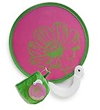 Alexx FANtastics Pop-Up Fan 04-010 Pop-Up Fan, Green Flower