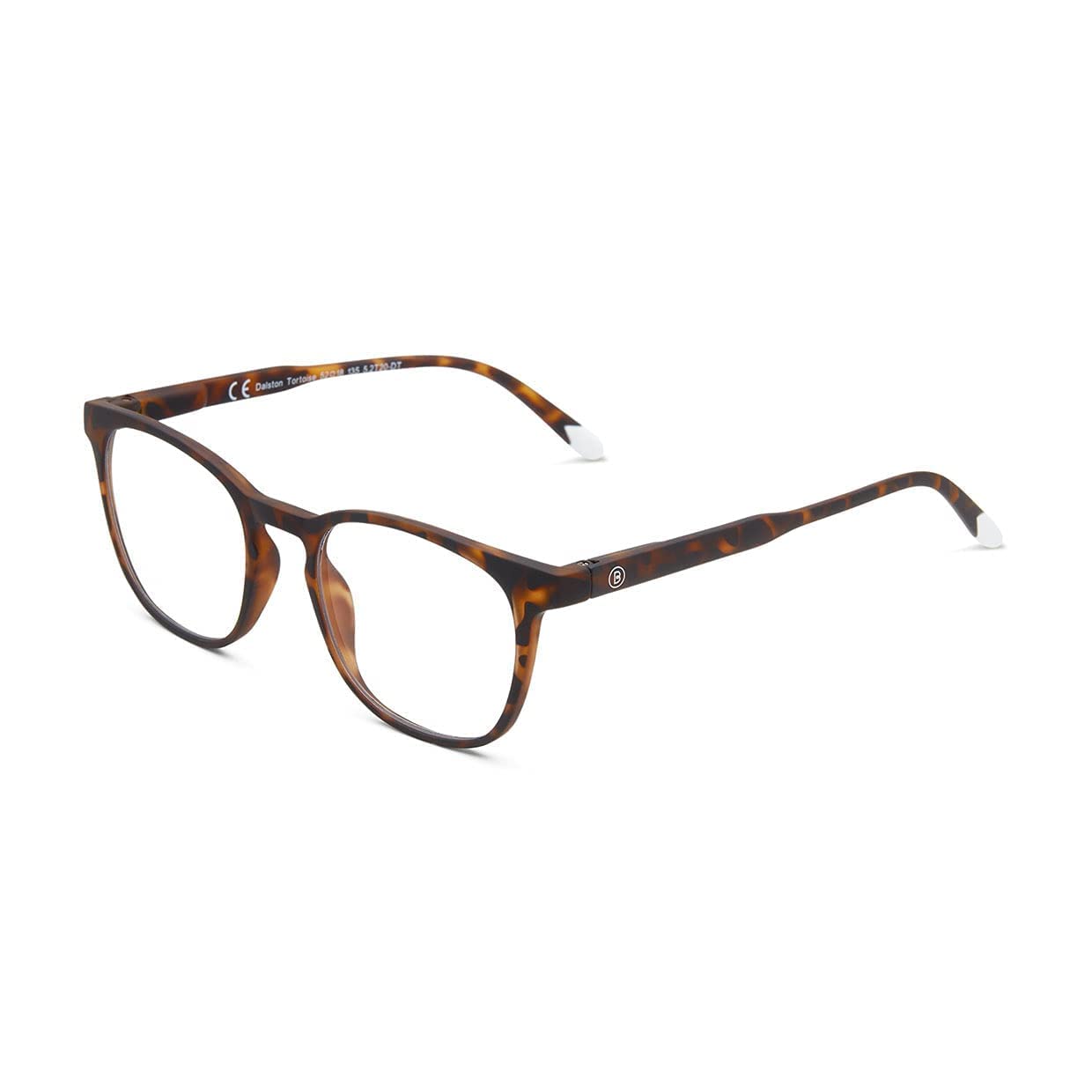 BARNER - Unisex blue light glasses without prescription, Anti-blue light - Model Dalston Tortoise