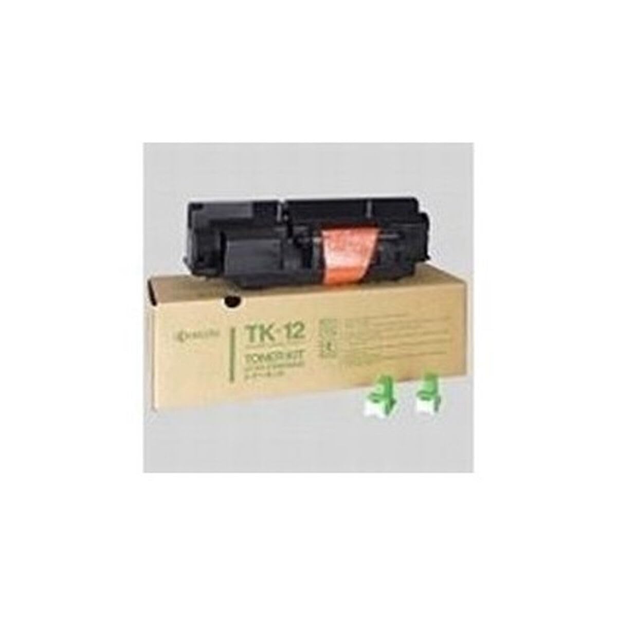 Kyocera Mita - Black Laser Toner Printer Cartridge Kit - 7000 Pages - Tk-12 (TK12 TK 12)
