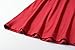 LARACE 3/4 Sleeve Shirts for Women Plus Size Tunic Dressy Top Loose Fit Flare T-Shirt(L, Wine Red)