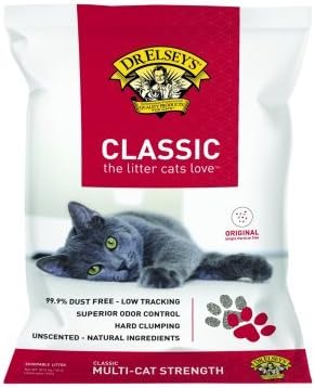 Precious Cat Classic Premium Clumping Cat Litter, (18 lb (2 Packs))