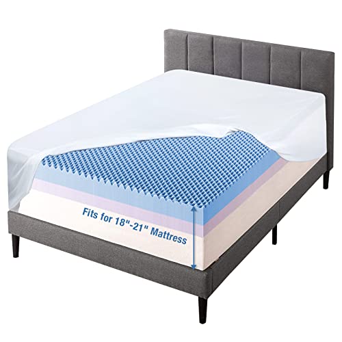 Bedecor Extra Deep Pocket Fitted Sheet King White