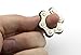 Roller Chain Fidget Toy Stress Reducer, ADHD, Anxiety, and Autism (Black 2PK)