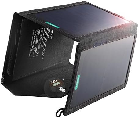 Aukey 20W Dual Usb Port Solar Charger For Smartphones (608225621514)