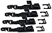 PLUSLOR Headrest Hooks for Car, Car Headrest Hooks for Front Back Seat - Handy for Purse, Grocery Bags, Handbag and Backpack(Set of 4)