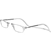 Clic Magnetic Reading Glasses for Men or Women, Computer Readers, Original Long