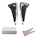 Sugeryy 2 Pcs Car Carbon Fiber Fender Side Vents Mesh Sticker Hole Grille For BMW X Series X5 F15 X5M F85 Shark Gills Side Vents Decoration Stickers