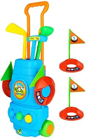 ThunderLax Toddler Golf Toy, Colorful Golf Sticks, Balls