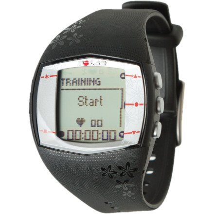 Polar FT40 Women's Black Heart Rate Monitor Watch