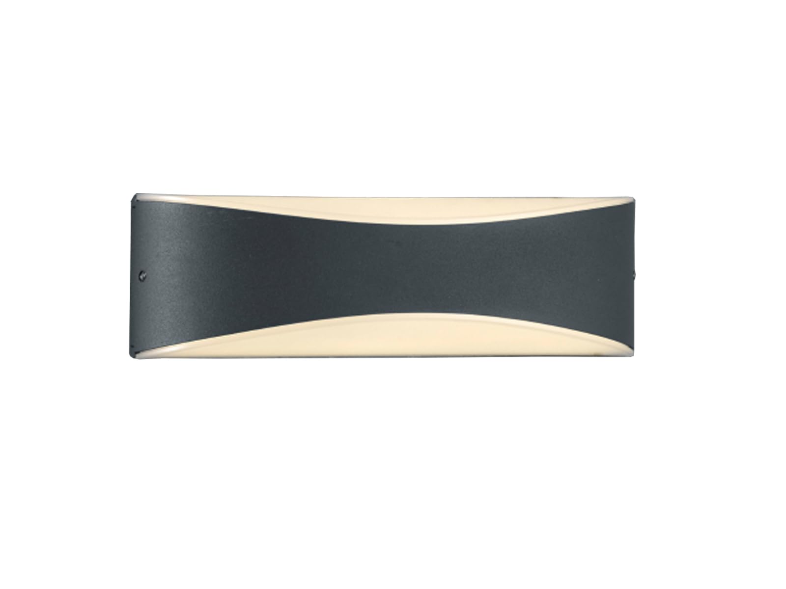 Trio Leuchten Konda 228560242 LED Wall Light Aluminium Anthracite Plastic White 9 Watt LED 5.9 x 23 x 7.2 cm