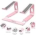 Nulaxy Laptop Stand, Ergonomic Aluminum Laptop Computer Stand, Detachable Laptop Riser Notebook Holder Stand Compatible with MacBook Air Pro, Dell XPS, HP, Lenovo More 10-15.6″ Laptops – Rose Goldthumb 4