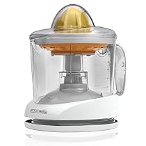 BLACK+DECKER  34oz Citrus Juicer, White, CJ625