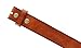 BS040 100% One-Piece Full Grain Leather Belt Straps with Slot Hole 1-1/2