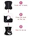 LODAY Waist Trainer Corset for Weight Loss Tummy Control Sport Workout Body Shaper Black,Small