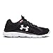 Under Armour Women's Micro G Assert 6, Black (001)/Harmony Red, 7.5