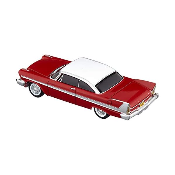 AWSS6401 Auto World – Plymouth Fury – Christine – 1/64, Rot/Weiß – Bild 3
